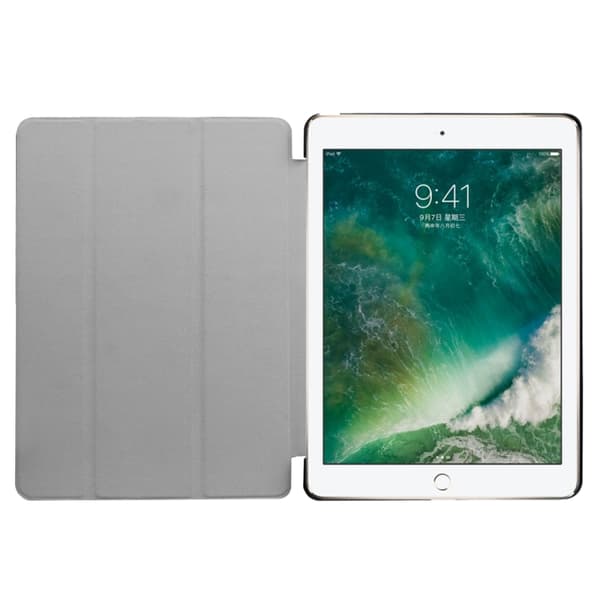Kotelo jalustalla iPad 9.7" (2017) / 9.7" (2018) - RoseGold - RoseGold