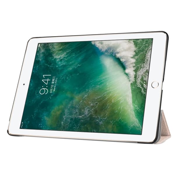 Kotelo jalustalla iPad 9.7" (2017) / 9.7" (2018) - RoseGold - RoseGold