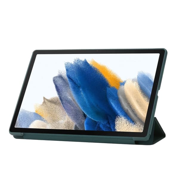 Trifold-etui for Samsung Galaxy Tab A8 10,5" 2021 - Grønn