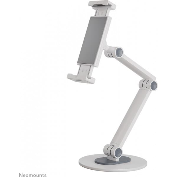 Neomounts by Newstar -yleismallinen tablet-teline nivelvarrella 4,7" - 12,9" tableteille, valkoinen