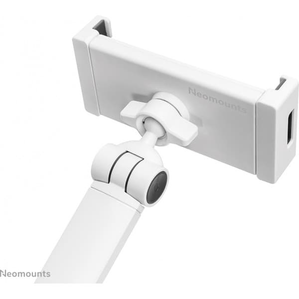 Neomounts by Newstar -yleismallinen tablet-teline nivelvarrella 4,7" - 12,9" tableteille, valkoinen