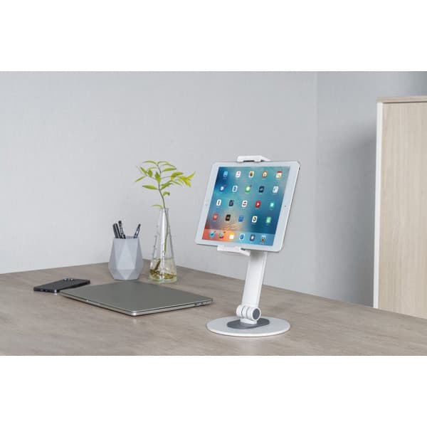 Neomounts by Newstar -yleismallinen tablet-teline 4,7" - 12,9" tableteille, valkoinen