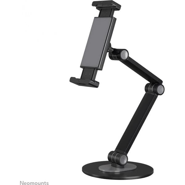 Neomounts by Newstar -yleismallinen tablet-teline nivelvarrella 4,7" - 12,9" tableteille, musta