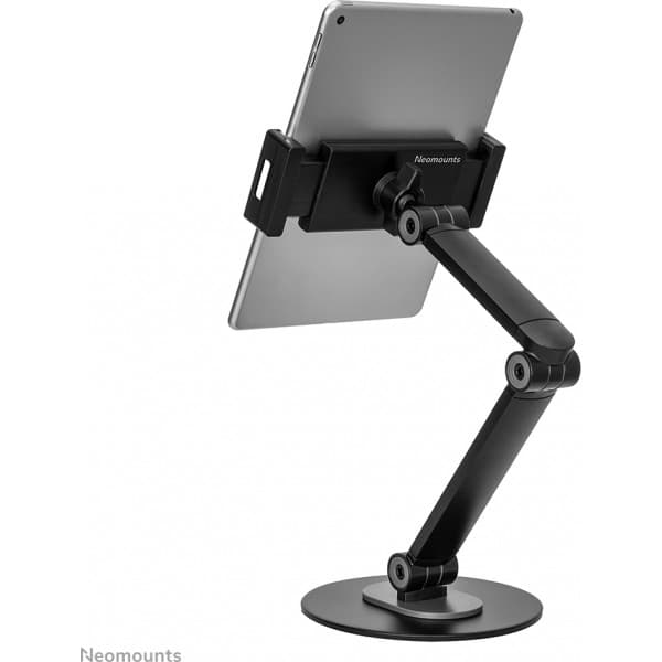 Neomounts by Newstar -yleismallinen tablet-teline nivelvarrella 4,7" - 12,9" tableteille, musta