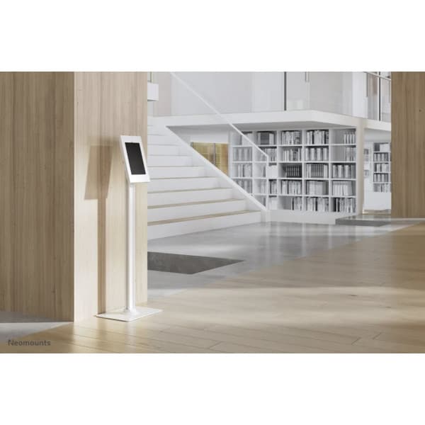 Neomounts by Newstar - låsbart golvstativ för 9,7"-11" surfplatta, vit