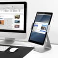 Miniatyrbild 7 av 9: ErgoWork Table Stand - justerbar surfplatshållare, silver