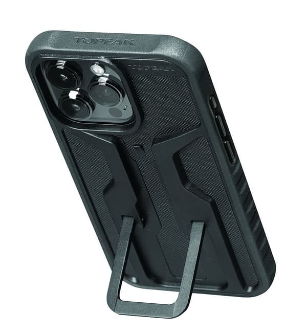 TOPEAK RIDECODE TIL iPhone 15 PRO SORT/GRÅ