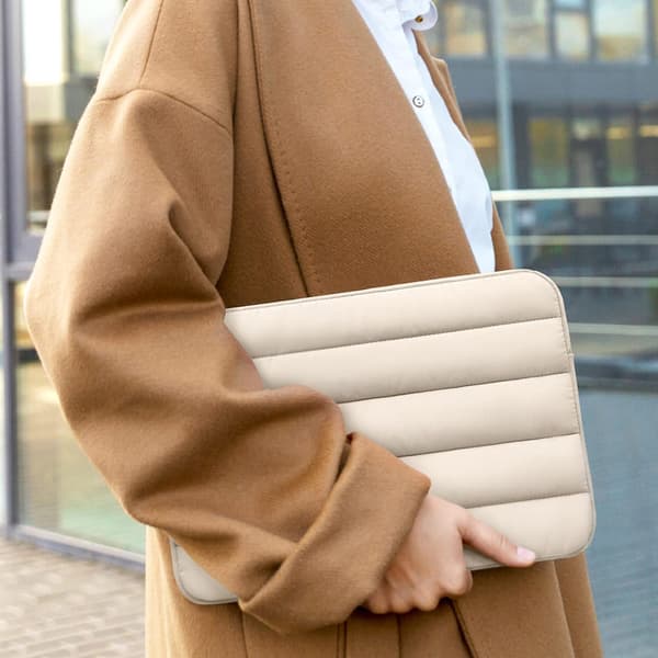 Slevee kannettavalle tietokoneelle 15,6" - Beige