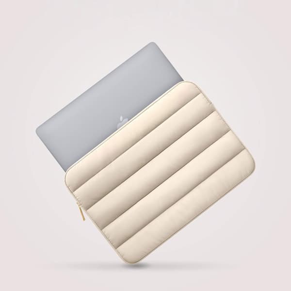 Slevee til tablet og laptop 9-11" - Beige