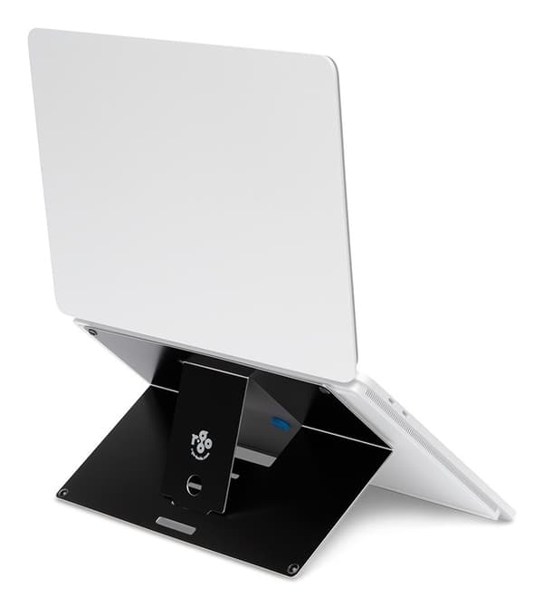 R-Go Tools Laptop stativ 10"-22" Max.5KG Riser juodas