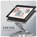 Miniatyrbild 3 av 9: Notebook-ställ 10-17 tum roterande aluminium AXAGON