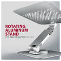Miniatyrbild 6 av 9: Notebook-ställ 10-17 tum roterande aluminium AXAGON
