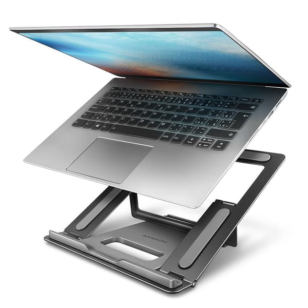 Axagon STND-L laptop-stativ grå 40,6 cm (16")