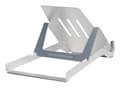Miniatyrbillede 1 af 6: R-Go Riser Basic - Notebook-stativ - ergonomisk, foldbar og justerbar, AGR-certificeret, let Hylite Aluminum - 55,9 cm - 10" - 22" - Sølv