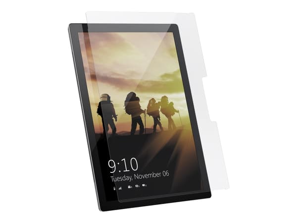 UAG Tempered Glass Screen Shield for Surface Pro 7+/7/6/5/4/3/LTE - Skärmskydd för surfplatta - glas - klar - för Microsoft Surface Pro (I mitten av