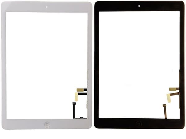 iPad Air Touchscreen/Digitizer (inkl homeknapp) VIT eller SVART Vit