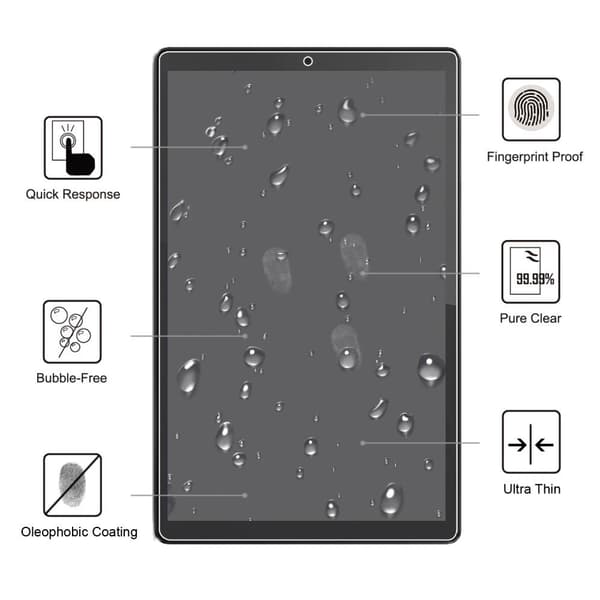 Lenovo Tab M10 HD Gen 2 TB-X306 Härdat glas 0,3mm 9H