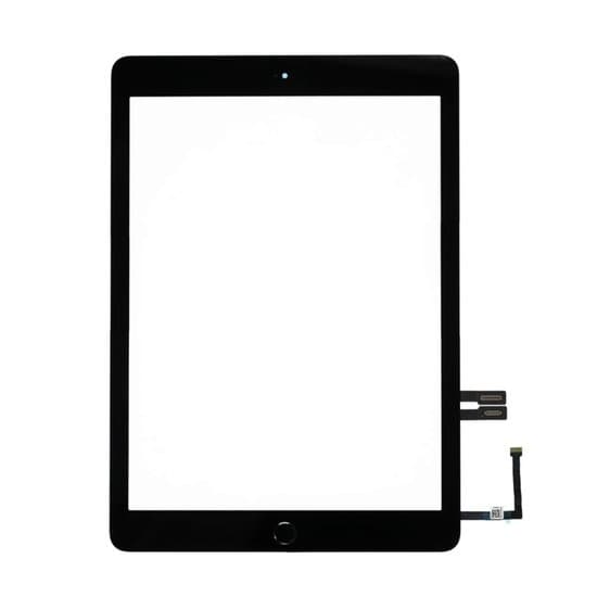 iPad 9.7 (2018) pekskärm med hemknapp och kamerahållare - svart
