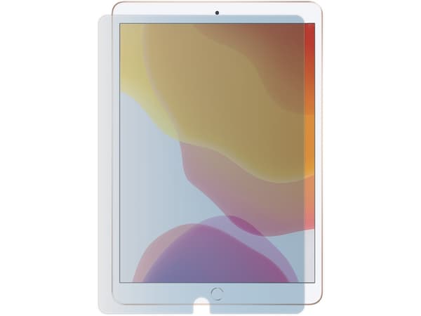 Tucano - Skjermbeskyttelse for nettbrett - 2.5D - glass - 10.2" - for Apple 10.2-inch iPad; 10.5-inch iPad Air (3. generasjon)