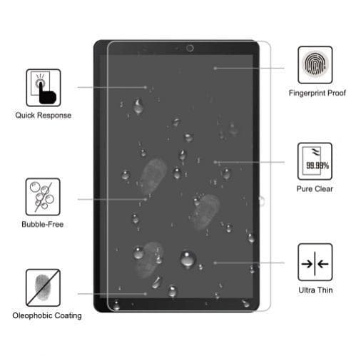 Arc Edge 9H Skärmskydd i Härdat Glas för Samsung Galaxy Tab A 10.1 2019
