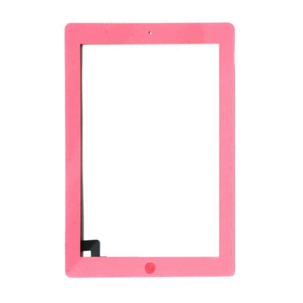 iPad 2 Glas/Touchskärm Premium - Rosa