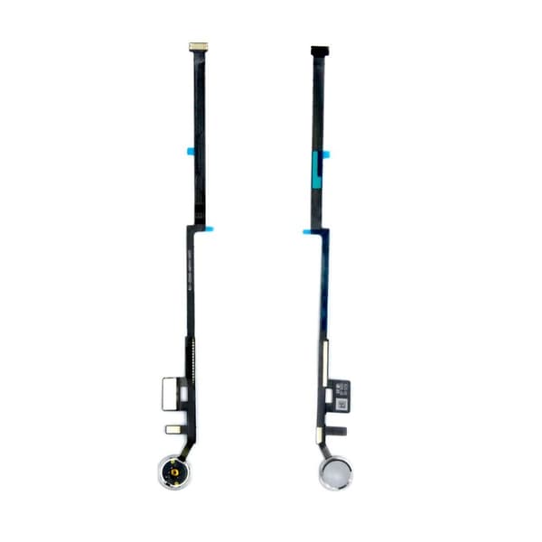 iPad 7 10.2" Hemknapp Flexkabel - Vit