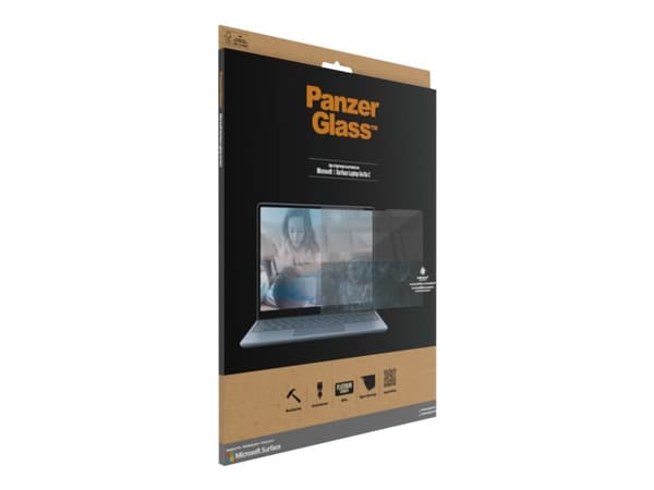 PanzerGlass - kannettavan tietokoneen näytönsuoja - liimaava - kristallinkirkas - Microsoft Surface Laptop Go -tietokoneelle