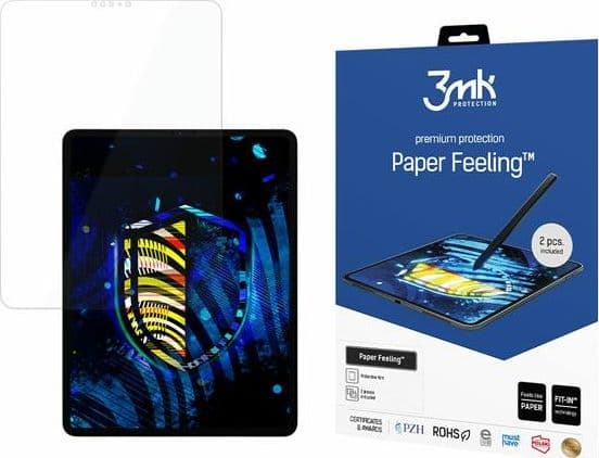 3MK PaperFeeling beskyttelsesfilm for Apple iPad Pro 12,9" 3./4. generasjon 2 stk (3MK2363)