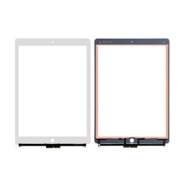 iPad Pro 12.9 1st Gen Glas/Touchskärm med OCA-film - Vit