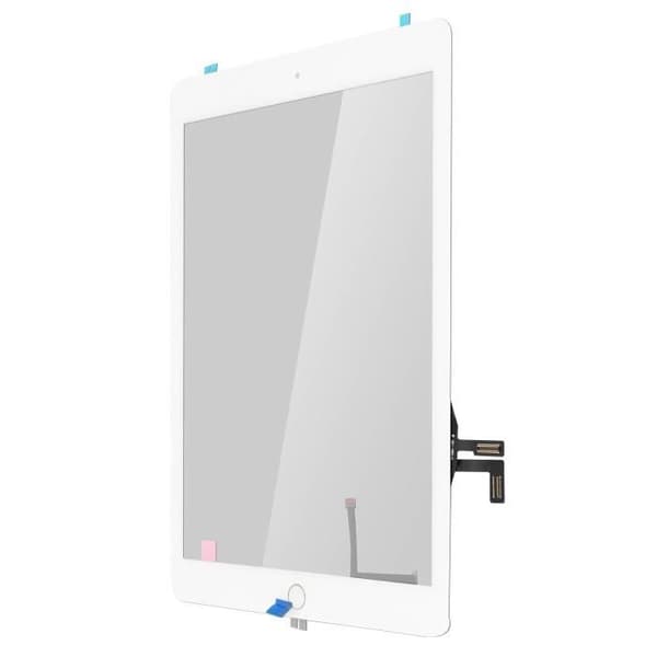 LCD-skärm iPad 9.7 2017/iPad 5 Touch Glass Ersättning vit ram