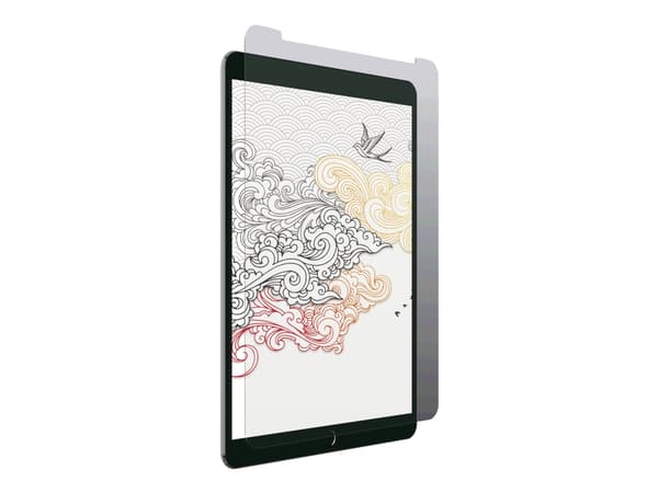 ZAGG InvisibleShield GlassFusion+ Canvas - Skjermbeskyttelse for nettbrett - for Apple 10.2-inch iPad (7. generasjon, 8. generasjon, 9. generasjon)