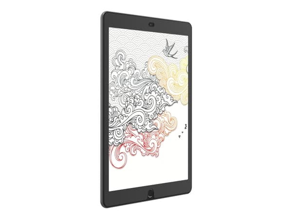 ZAGG InvisibleShield GlassFusion+ Canvas - Skjermbeskyttelse for nettbrett - for Apple 10.2-inch iPad (7. generasjon, 8. generasjon, 9. generasjon)