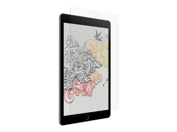ZAGG InvisibleShield GlassFusion+ Canvas - Skjermbeskyttelse for nettbrett - for Apple 10.2-inch iPad (7. generasjon, 8. generasjon, 9. generasjon)