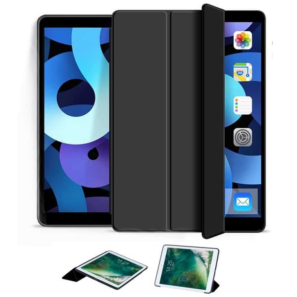 iPad Air 4/5 10.9 "Shell Case Tri-Fold Smart Case Black