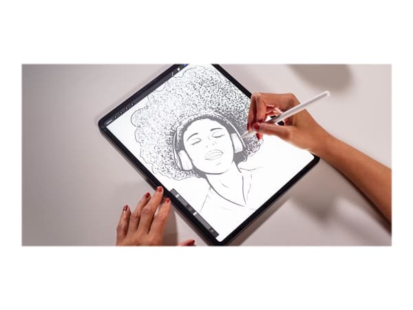 ZAGG InvisibleShield GlassFusion+ Canvas - Skjermbeskyttelse for nettbrett - for Apple 12.9-inch iPad Pro (5. generasjon)