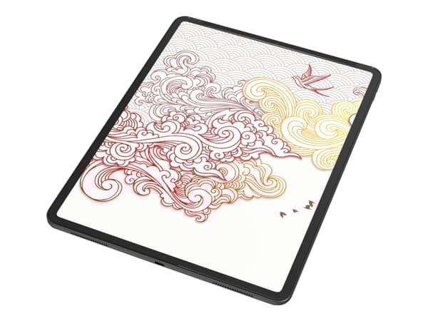 ZAGG InvisibleShield GlassFusion+ Canvas - Skjermbeskyttelse for nettbrett - for Apple 12.9-inch iPad Pro (5. generasjon)