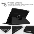 Miniatyrbild 7 av 11: iPad Pro 1/2 12,9″ 360° Smart Skal Fodral Case PU-Läder Svart