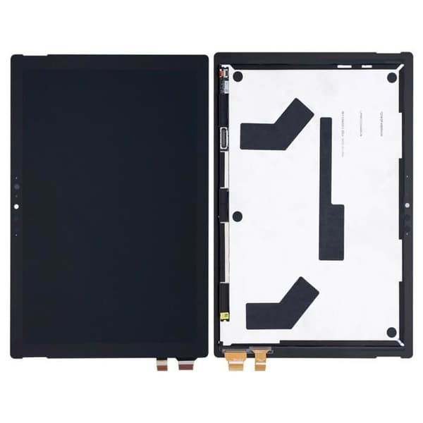 Microsoft Surface Pro 7 Complete Block LCD Touch Glass kompatibel svart
