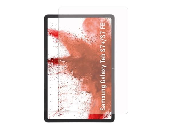 DISPLEX Smart Glass - Skjermbeskyttelse for nettbrett - glass - 12.4" - for Samsung Galaxy Tab S7 FE, Tab S7+, Tab S8+