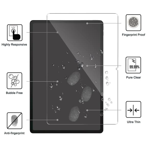 Hærdet glasbeskytter Lenovo Tab P12