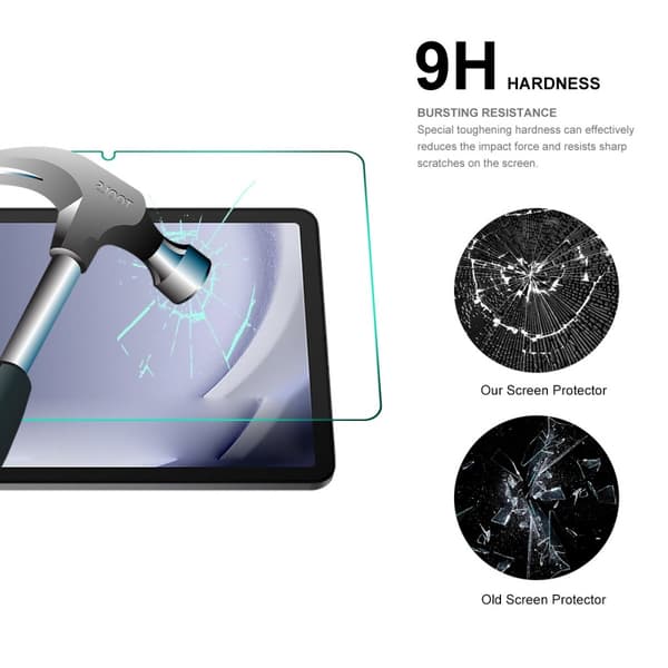 2stk HAT PRINCE hærdet glas Samsung Galaxy Tab A9+