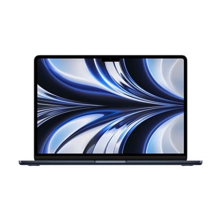 Apple MacBook Air Midnight 13.6 " IPS 2560 x 1664 Apple M2 8 GB SSD 256 GB Apple M2 8-core GPU Without ODD macOS 802.11ax Bluetooth version 5.0 Keyboa