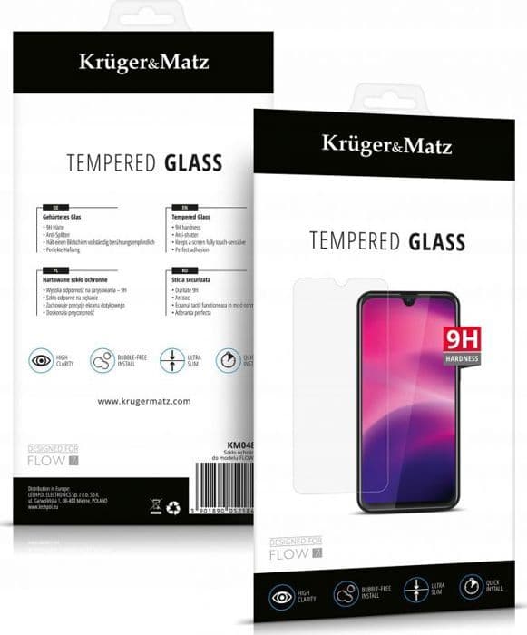 Vitre - skärmskydd för pekskärmstablett Kruger-matz - KM0487 - HÄRDAT SKYDDSGLAS för KRUGER MATZ FLOW 7
