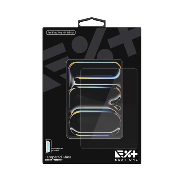 NEXT ONE Skærmbeskytter i hærdet glas til iPad Pro M4 11"