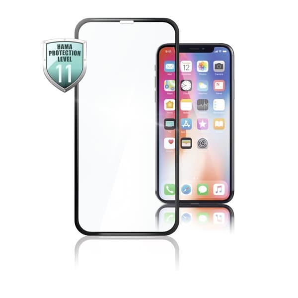 Hama 3D fuldskærms beskyttelsesglas til Apple iPhone 11 Sort