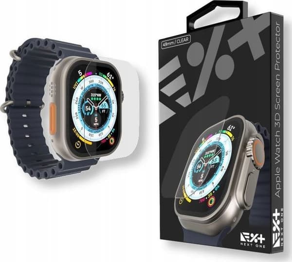Vitre - skärm för pekskärmsplatta Next one - NEX-WE-SG-1 - 3D genomskinlig pekskärm för Apple Watch Ultra 49 mm
