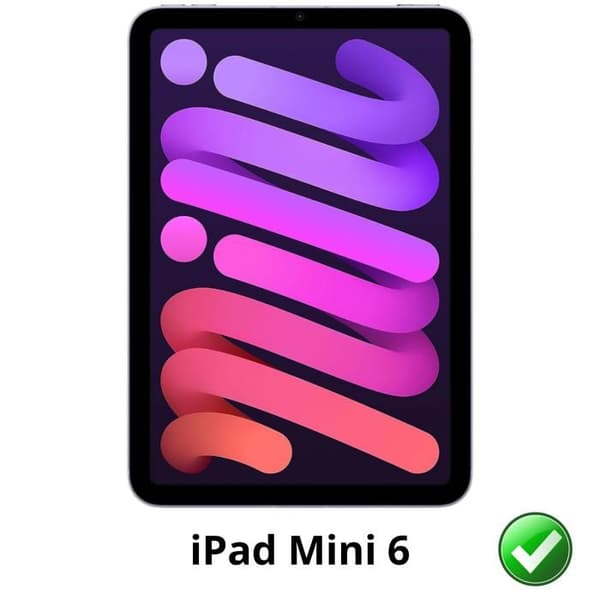 Skärmskydd - Phonillico - Ipad Mini 6 - Paket 2 - Plastskyddsfilm - Ultra Tunn