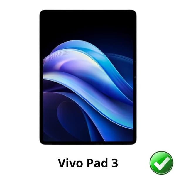 Skydd för skärm - Phonillico - Vivo Pad 3 - Paket 2 - Plastskydd - Ultra Tunn