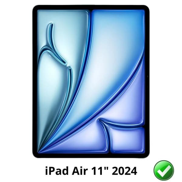 Skärmskydd - Phonillico - iPad Air 11" (2024) - Pack av 2 - Resistenta plastfilm - Ultratunn