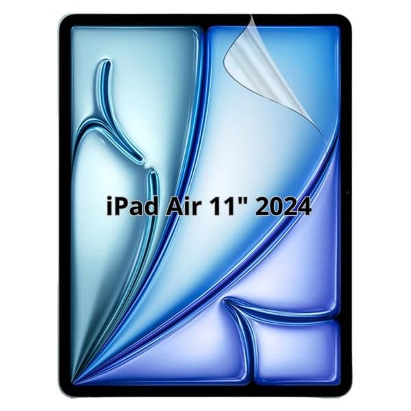Skärmskydd - Phonillico - iPad Air 11" (2024) - Pack av 2 - Resistenta plastfilm - Ultratunn